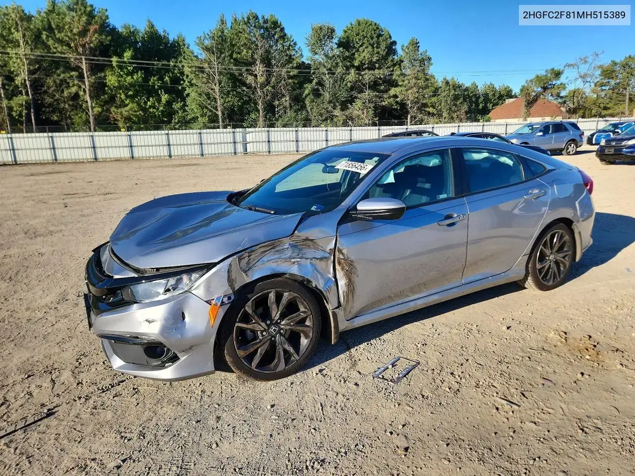 Honda Civic Sport 2021