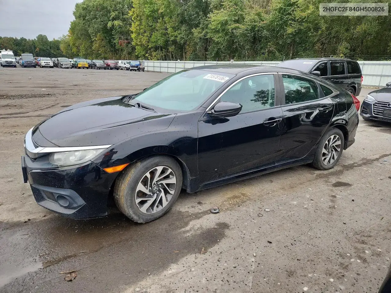 Honda Civic Ex 2016
