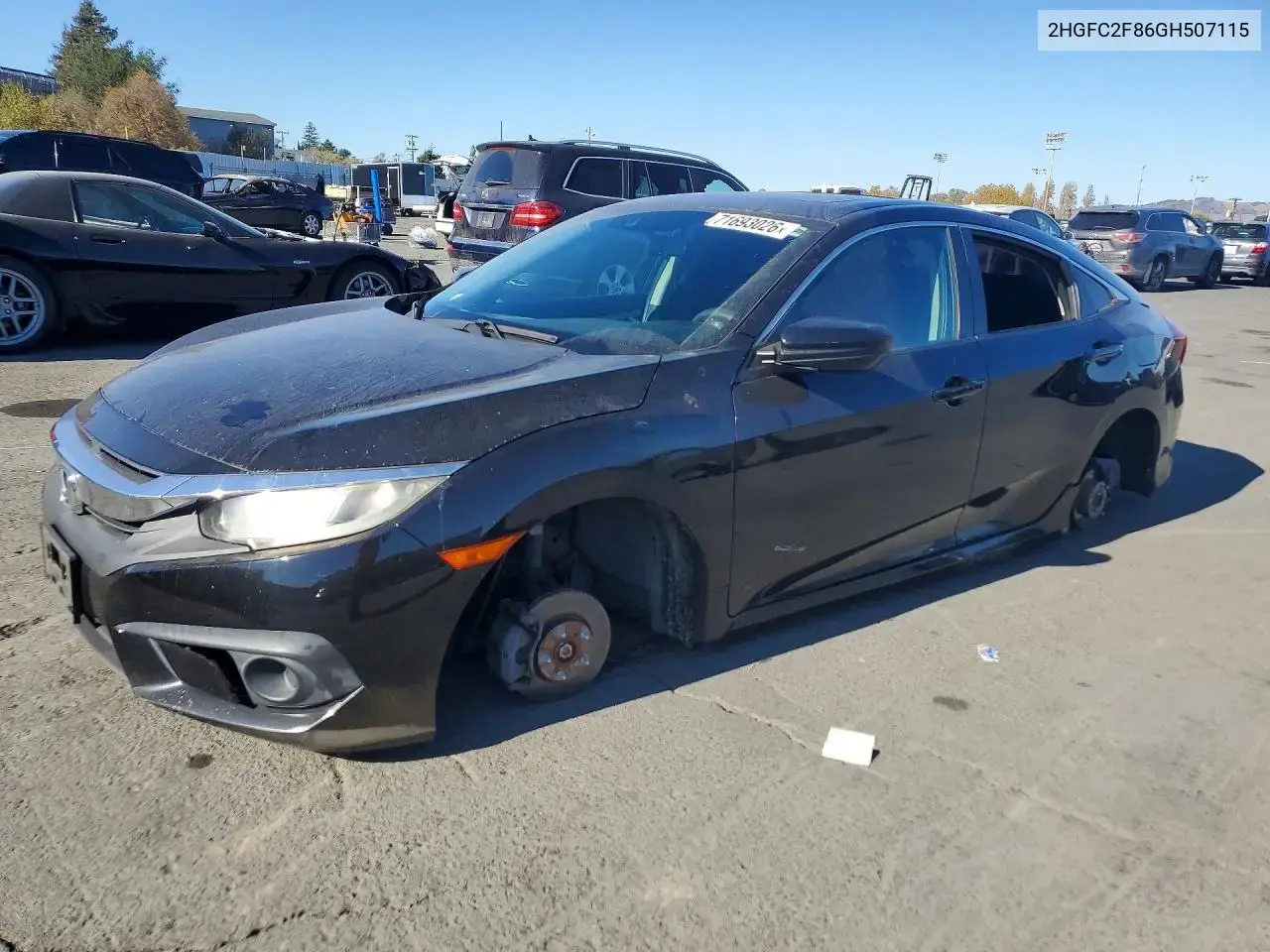 Honda Civic Ex 2016