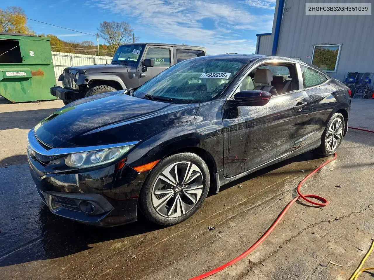 Honda Civic Ex 2016