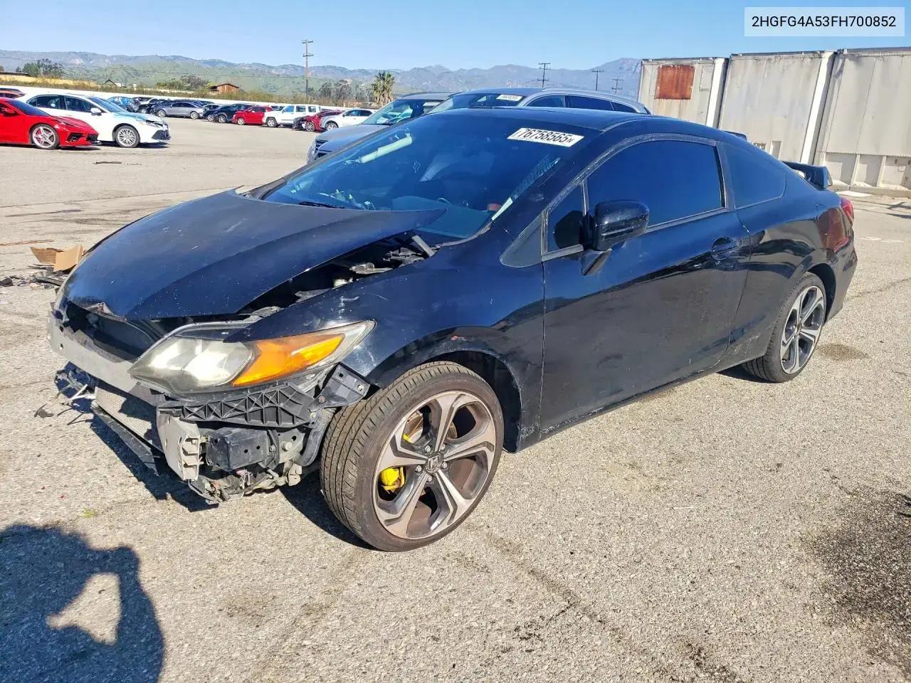 Honda Civic Si 2015