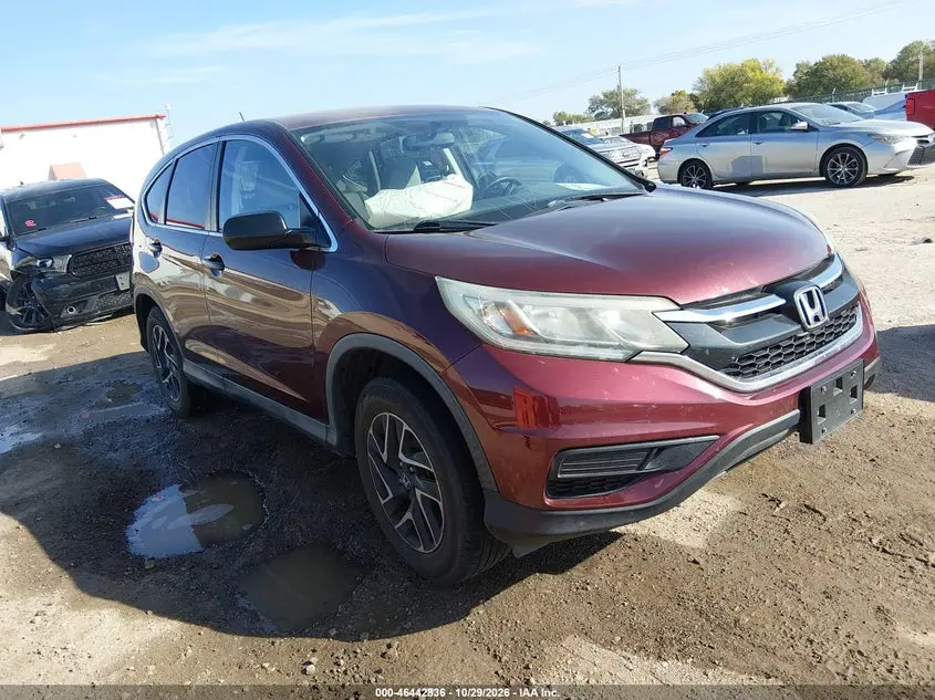 Honda Cr-V Se 2016