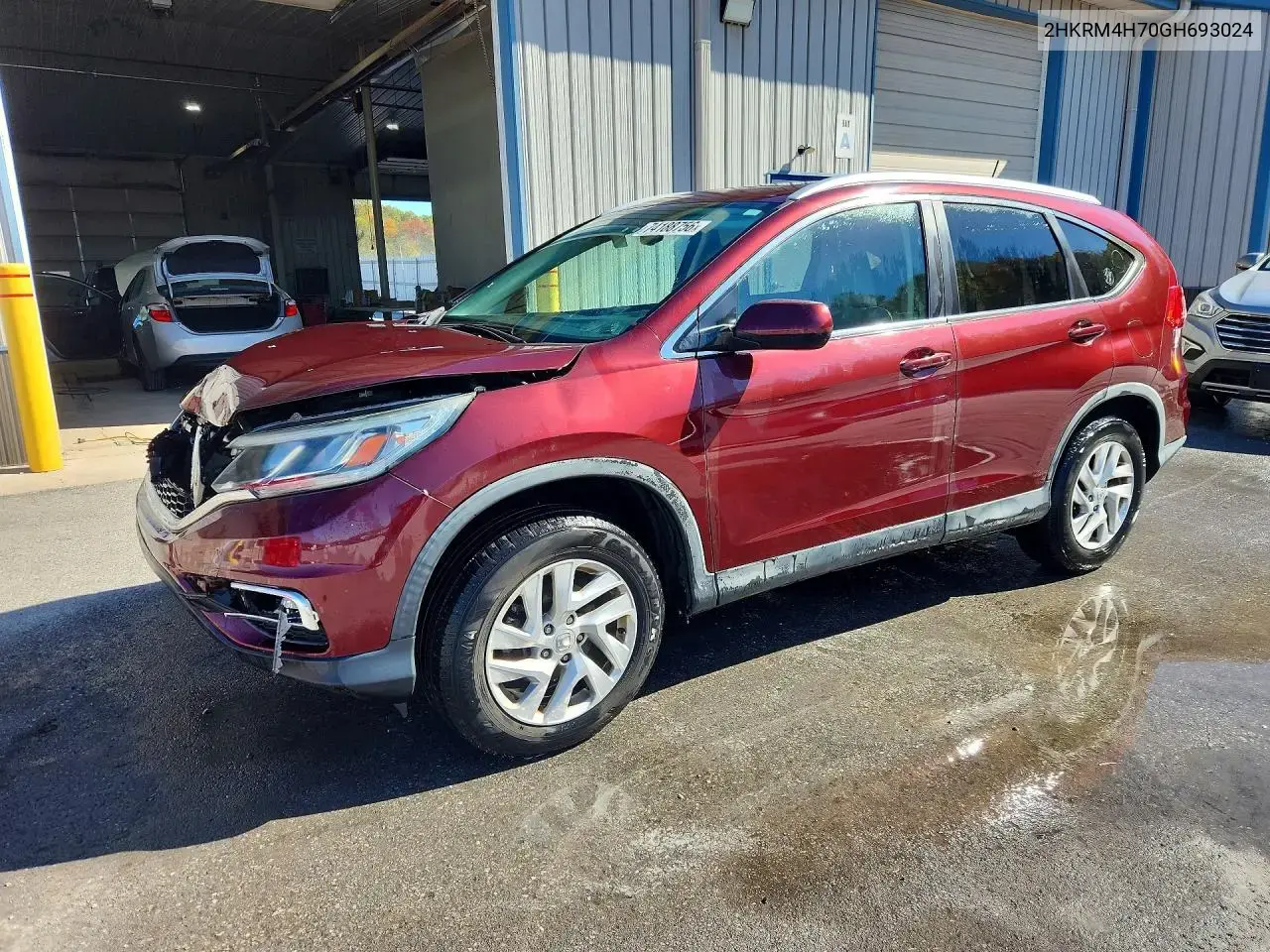 Honda Cr-V Exl 2016