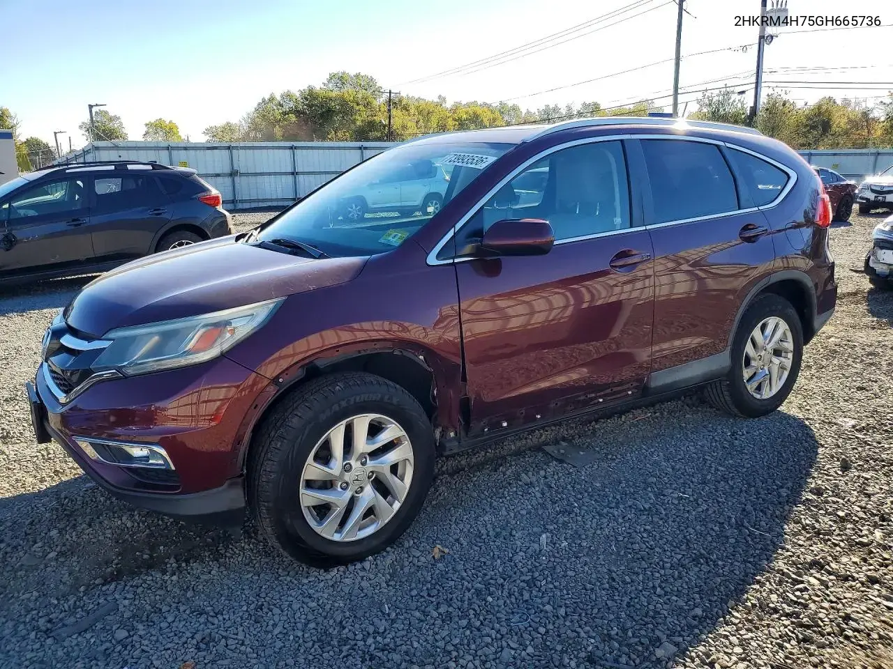 Honda Cr-V Exl 2016
