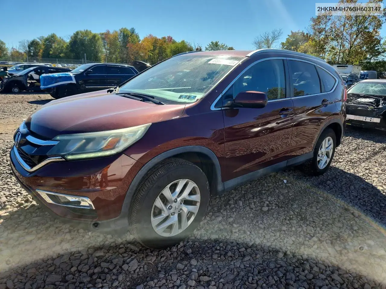 Honda Cr-V Exl 2016