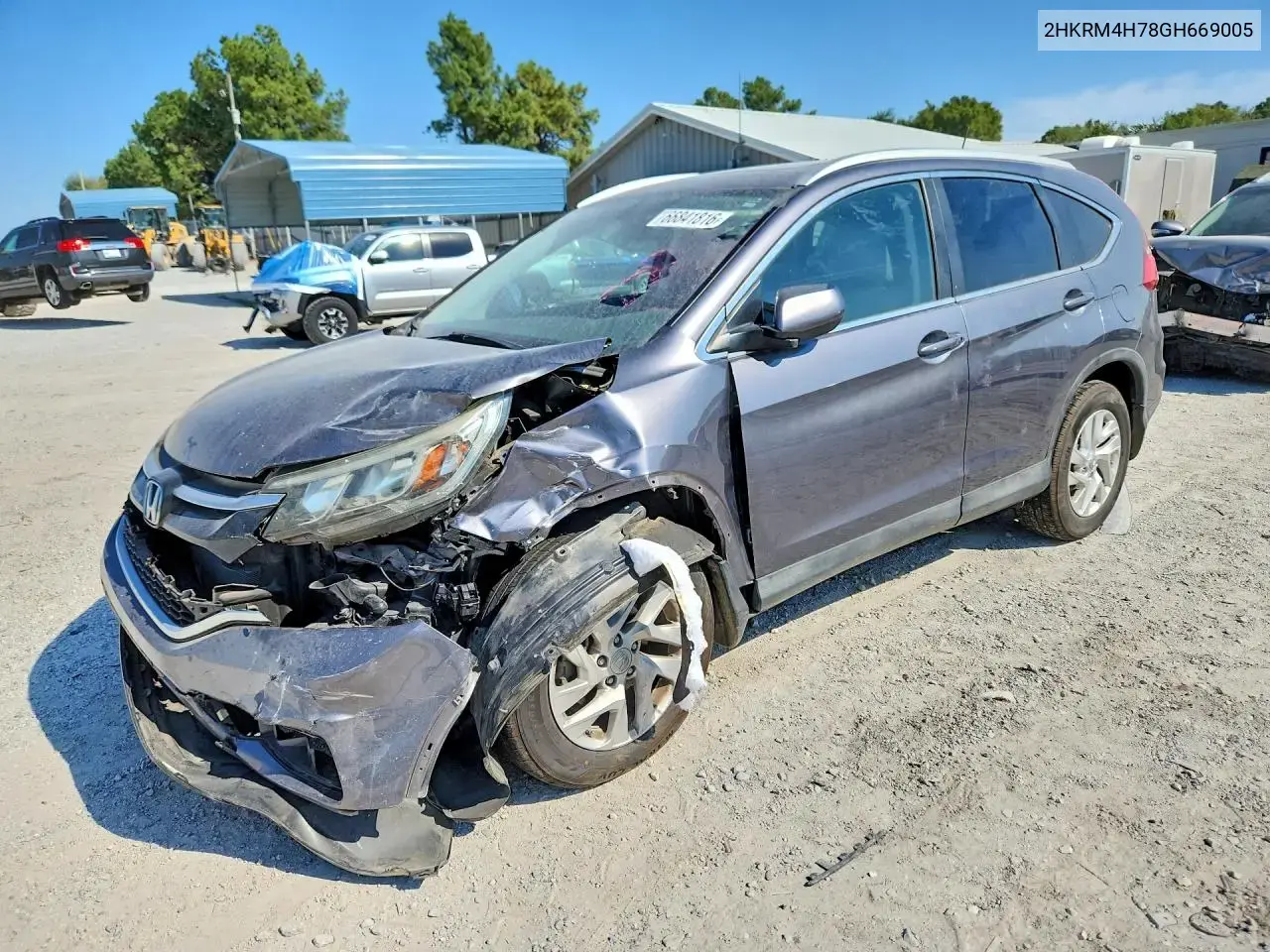 Honda Cr-V Exl 2016