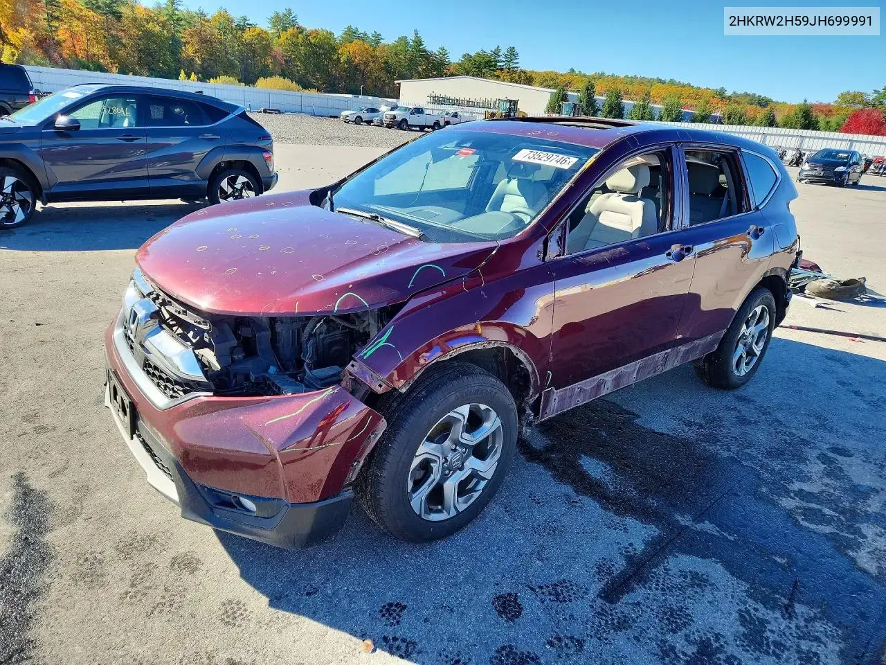 Honda Cr-V Ex 2018