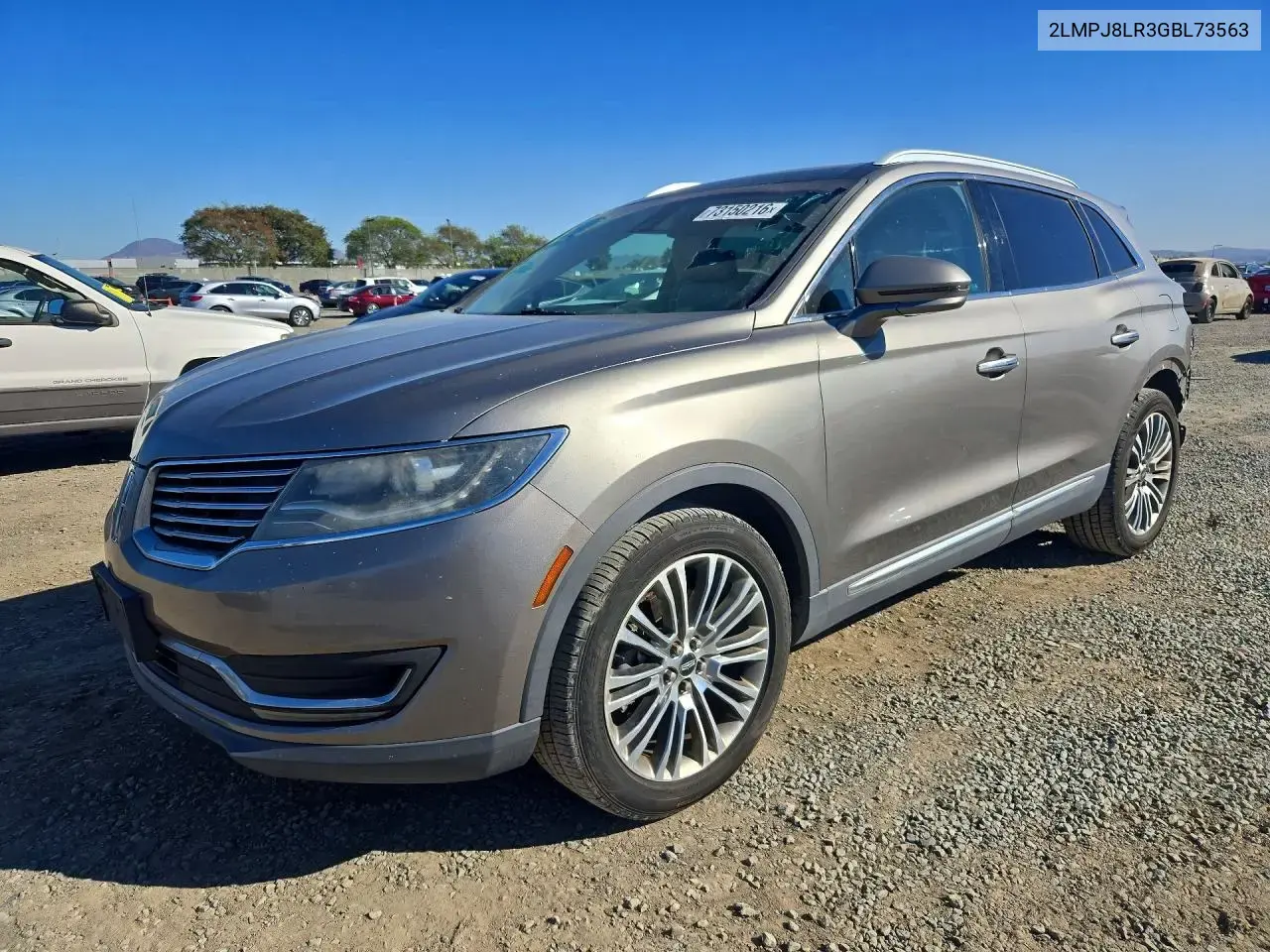 Lincoln Mkx Reserve 2016