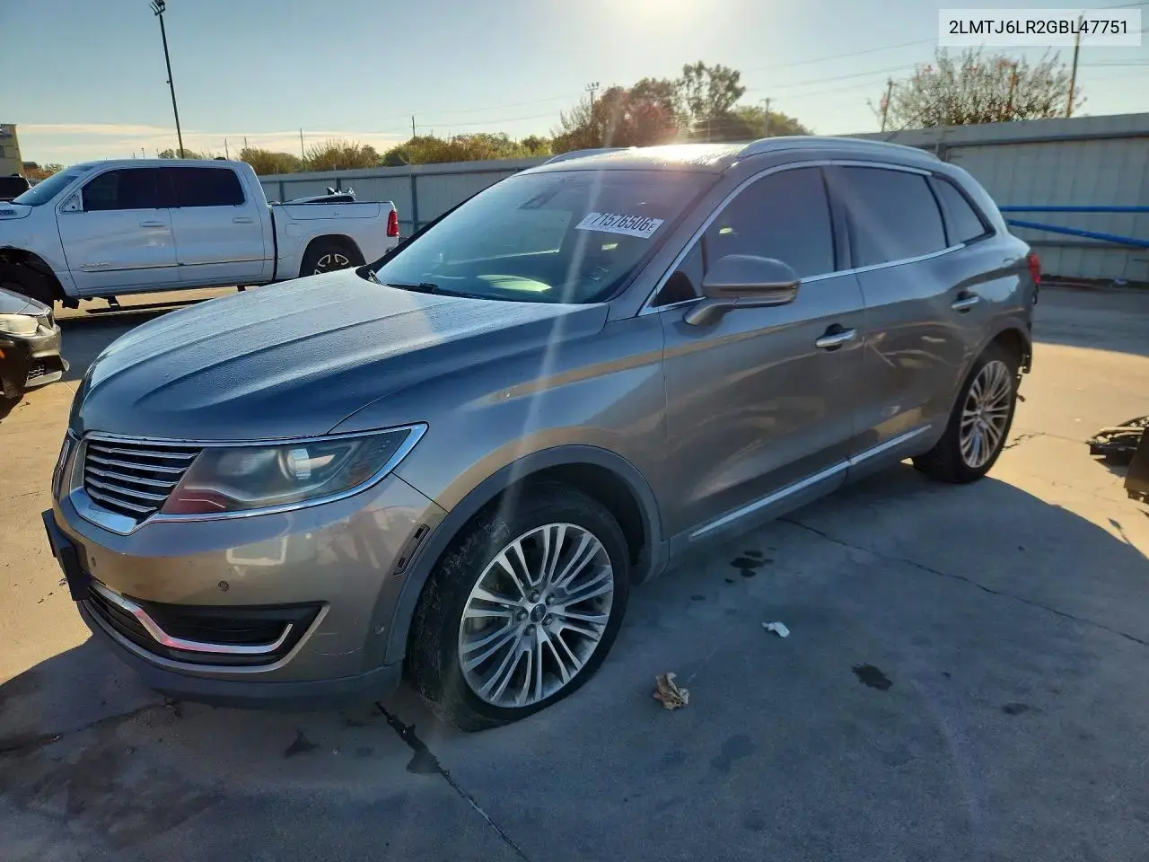Lincoln Mkx Reserve 2016