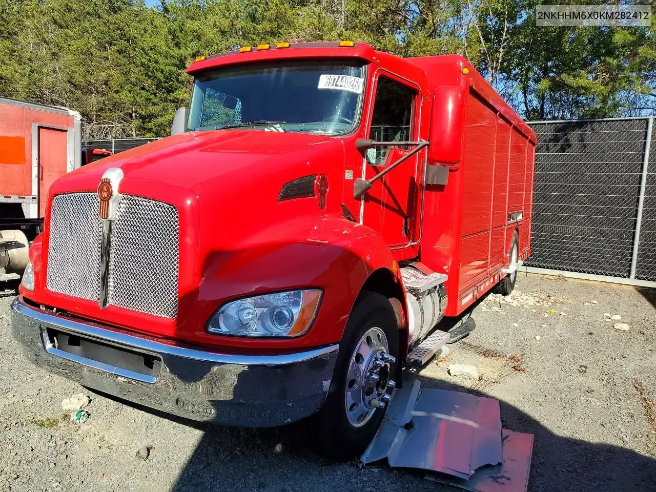 Kenworth T270 Box Truck 2019