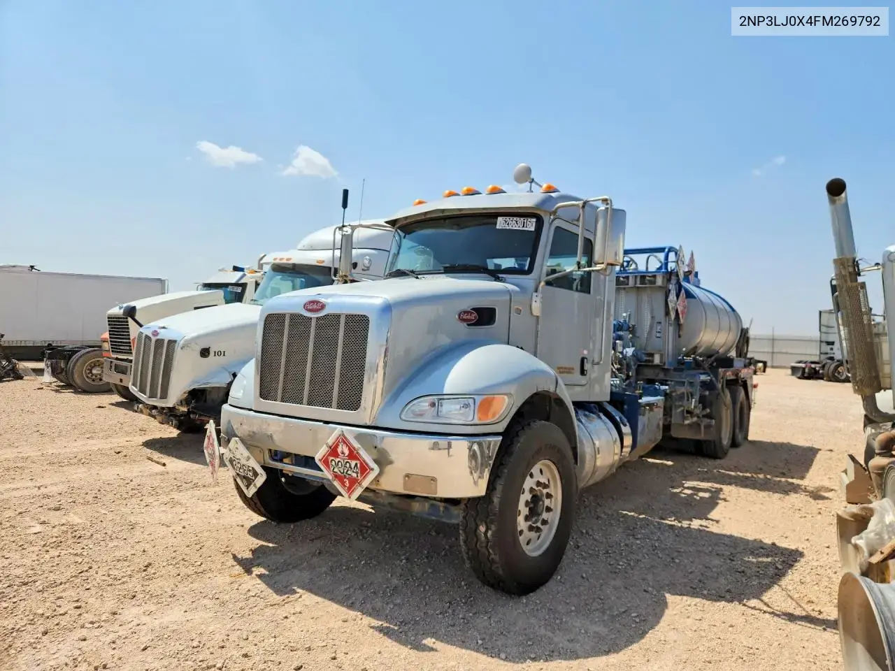 Peterbilt 348 Fuel Truck 2015