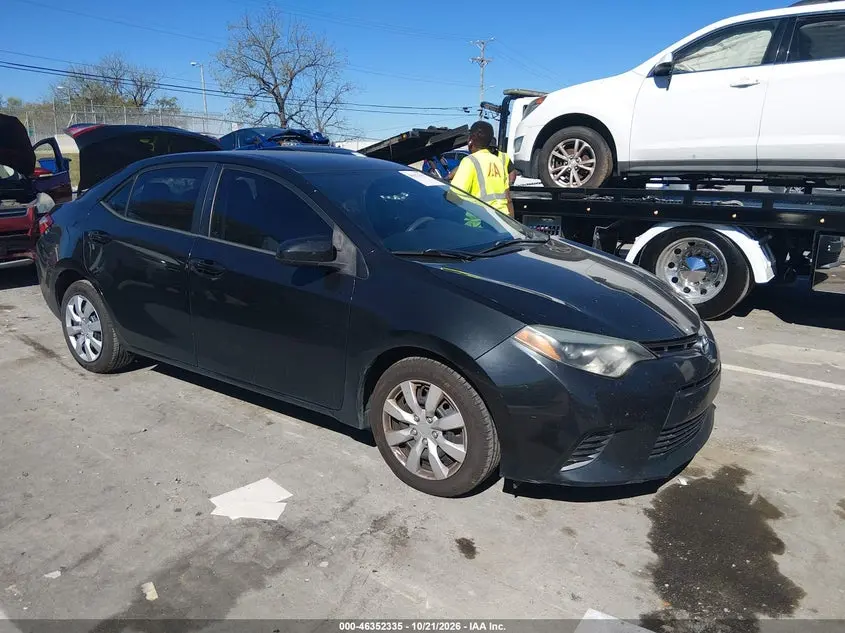 Toyota Corolla Le 2015