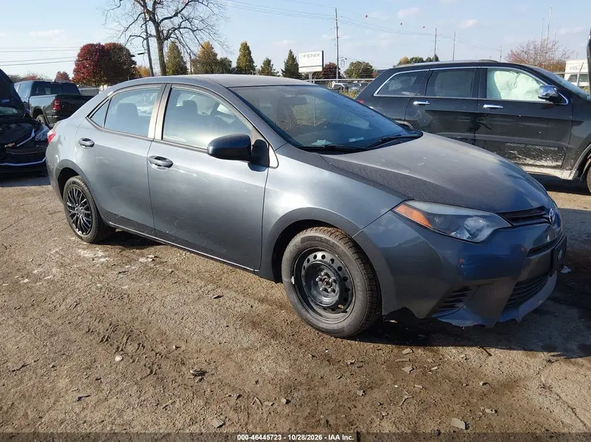 Toyota Corolla Le 2016