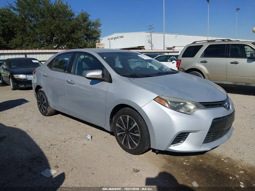 Toyota Corolla Le 2015