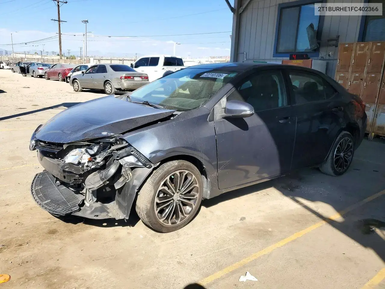 Toyota Corolla S Plus 2015