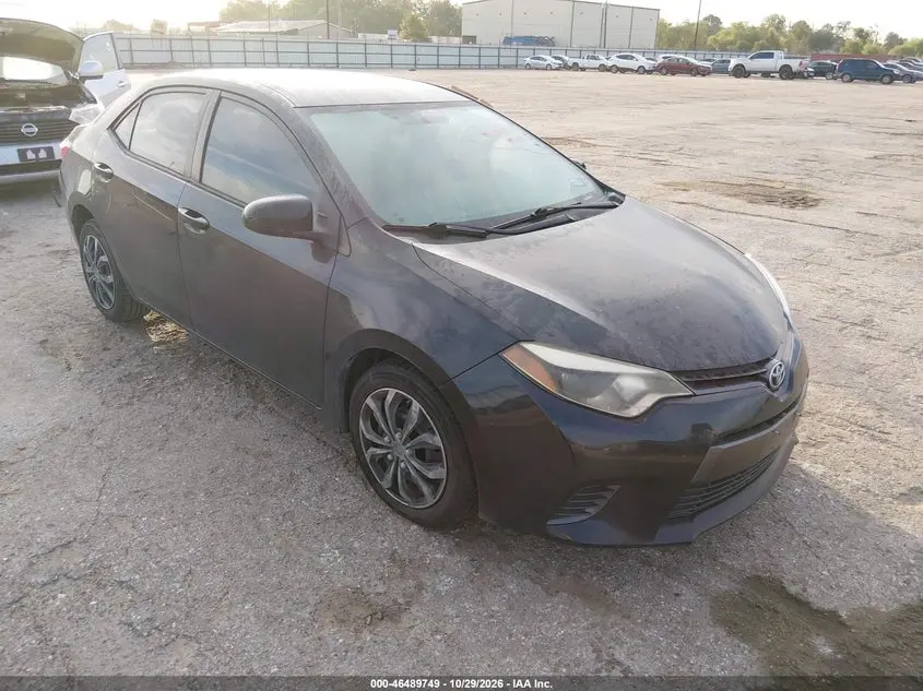 Toyota Corolla Le 2015