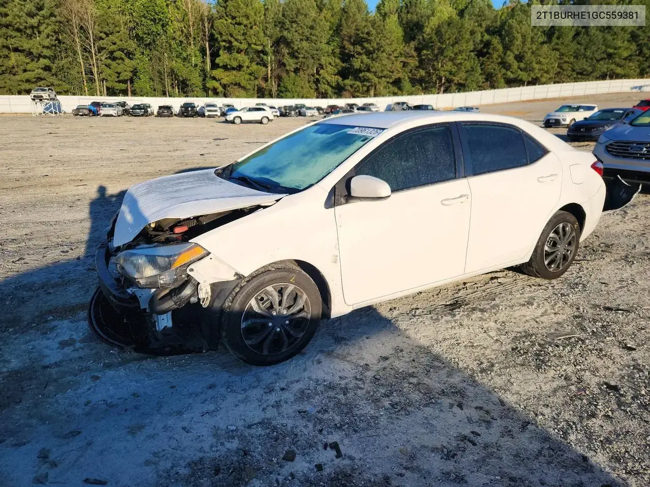 Toyota Corolla Le 2016