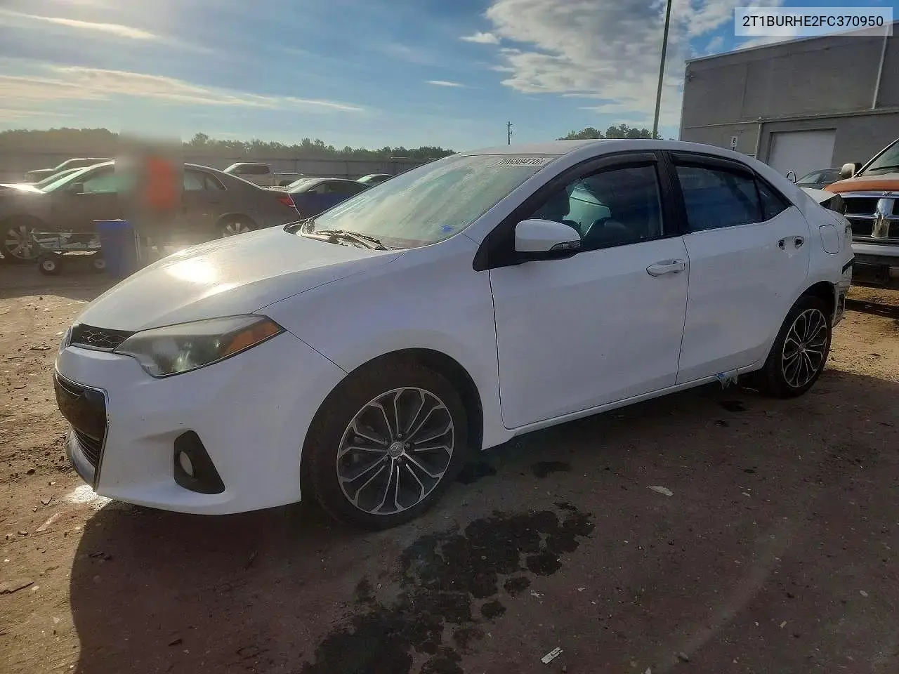 Toyota Corolla S Plus 2015