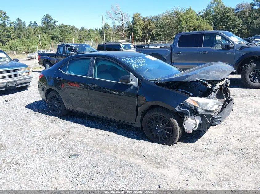 Toyota Corolla Le 2016
