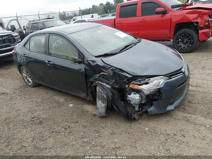 Toyota Corolla L/Le/Le Pls/Prm/S/S Pls 2015