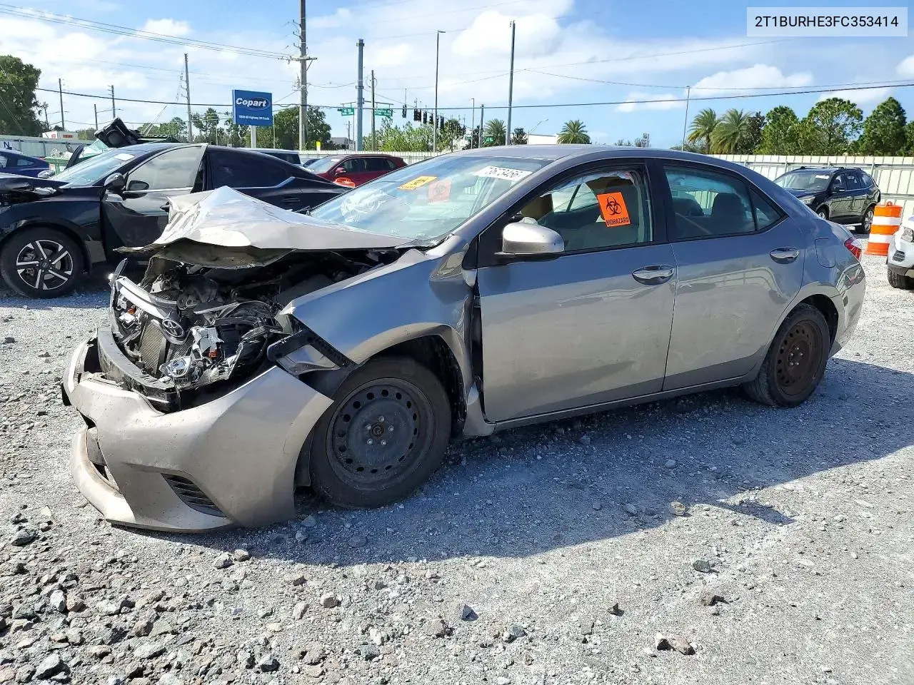 Toyota Corolla Le 2015