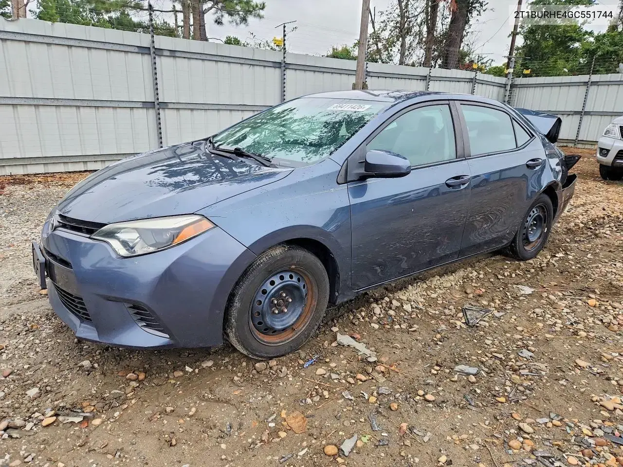 Toyota Corolla Le 2016