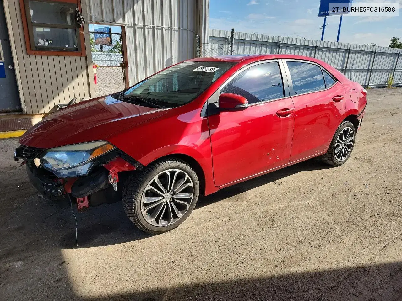 Toyota Corolla S Plus 2015
