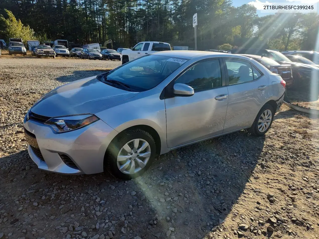 Toyota Corolla Le 2015