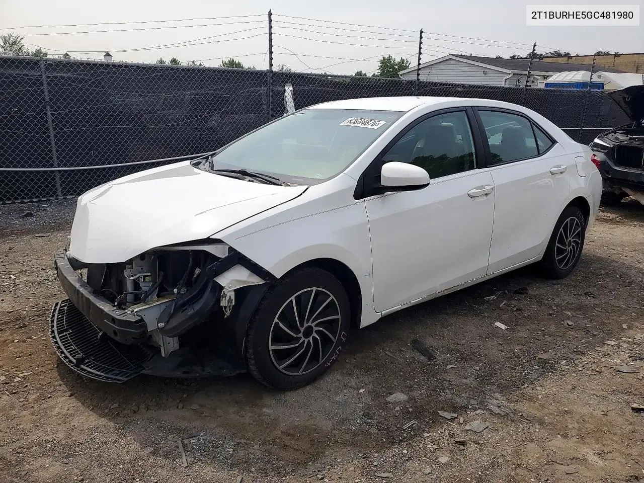 Toyota Corolla Le 2016