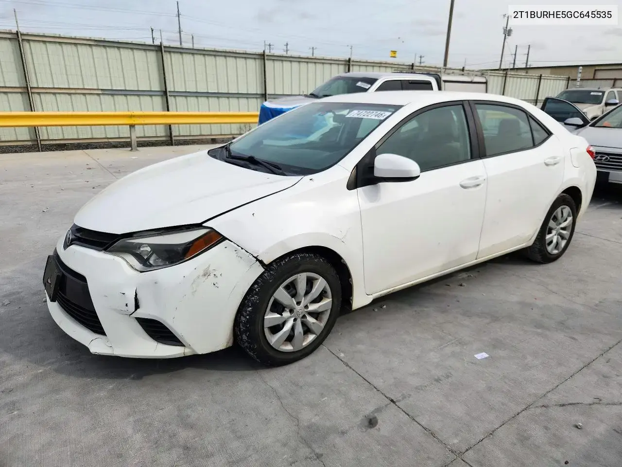 Toyota Corolla Le 2016