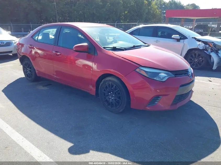 Toyota Corolla Le 2015