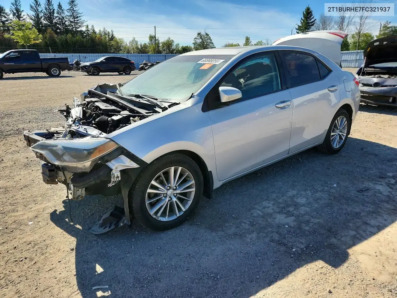 Toyota Corolla L 2015