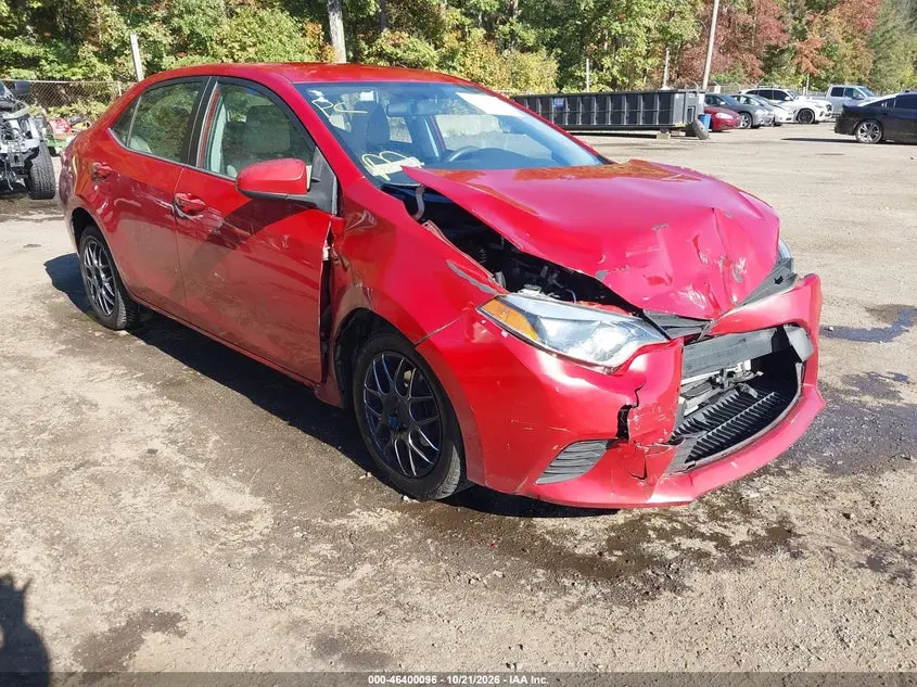 Toyota Corolla Le 2015