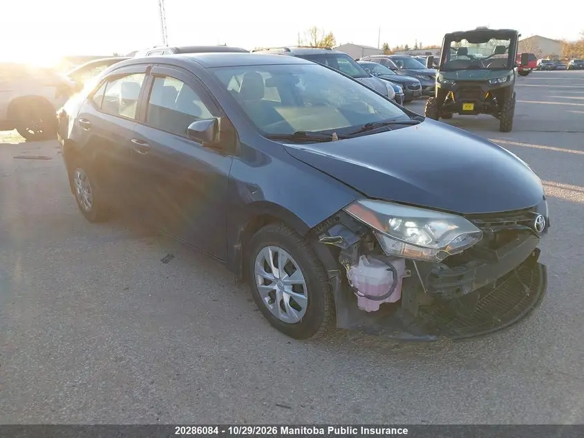Toyota Corolla Le 2016