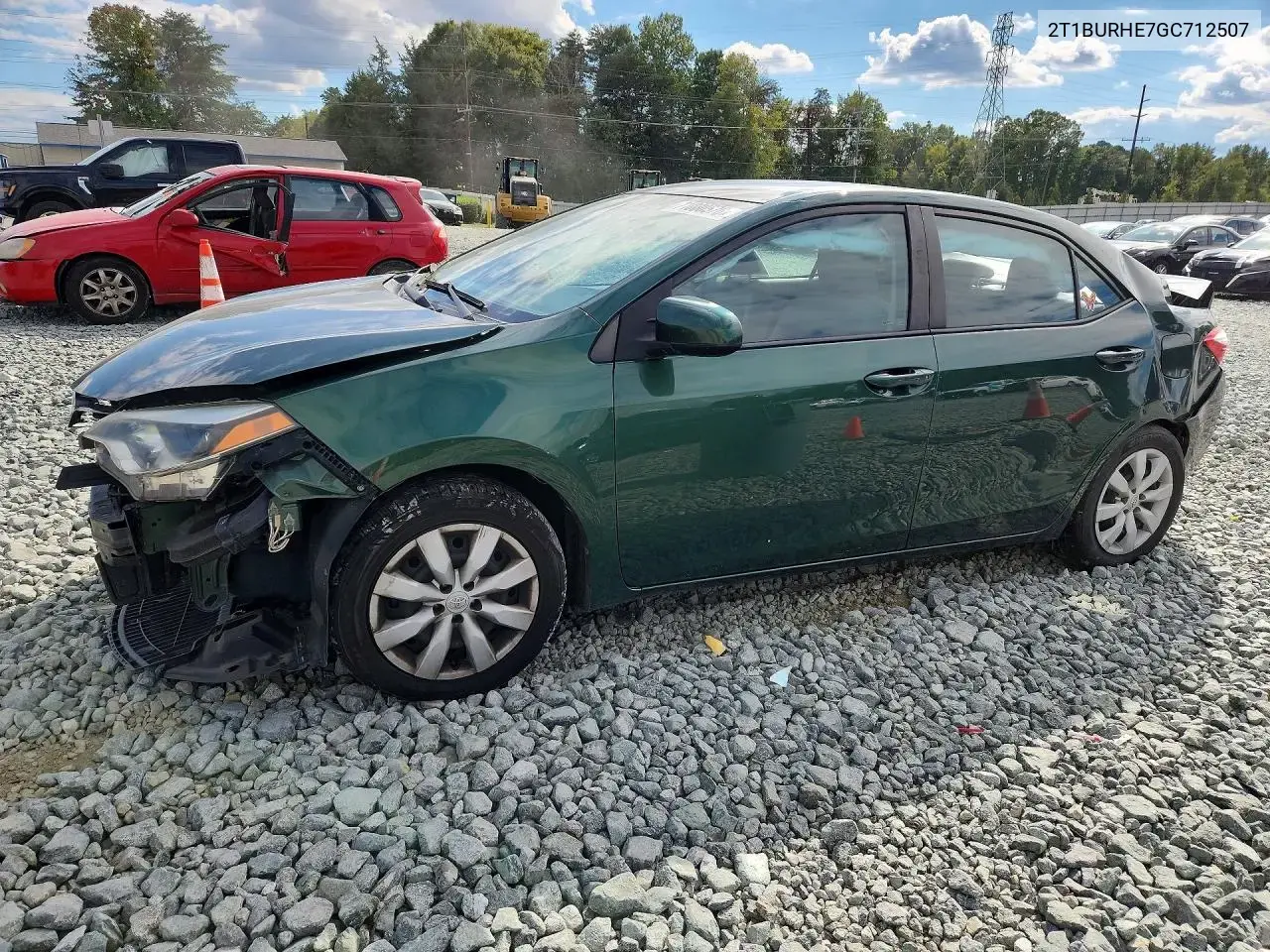 Toyota Corolla Le 2016