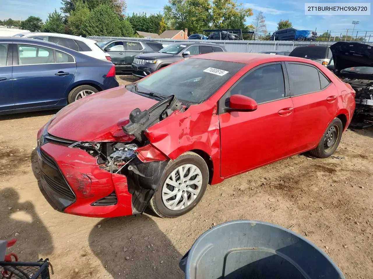 Toyota Corolla Le 2017