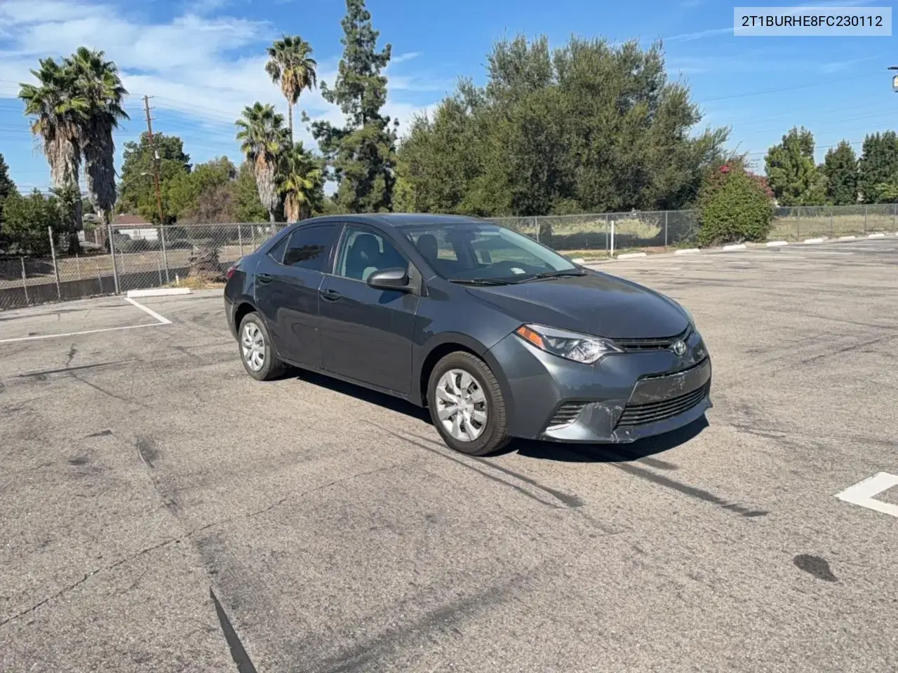 Toyota Corolla Le 2015