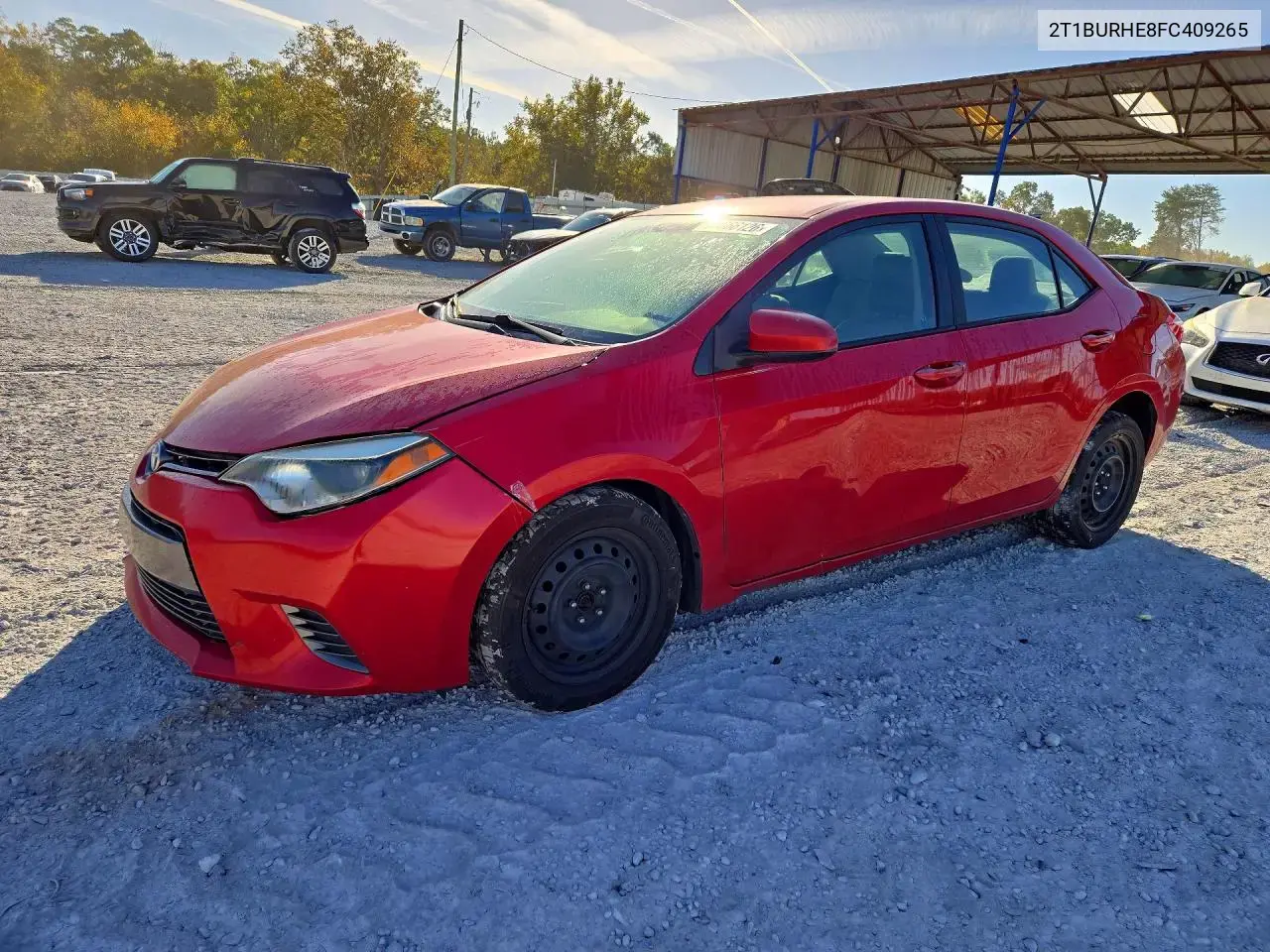 Toyota Corolla Le 2015