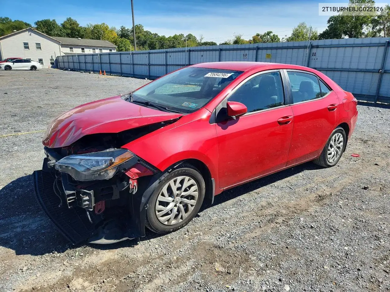 Toyota Corolla Le 2018