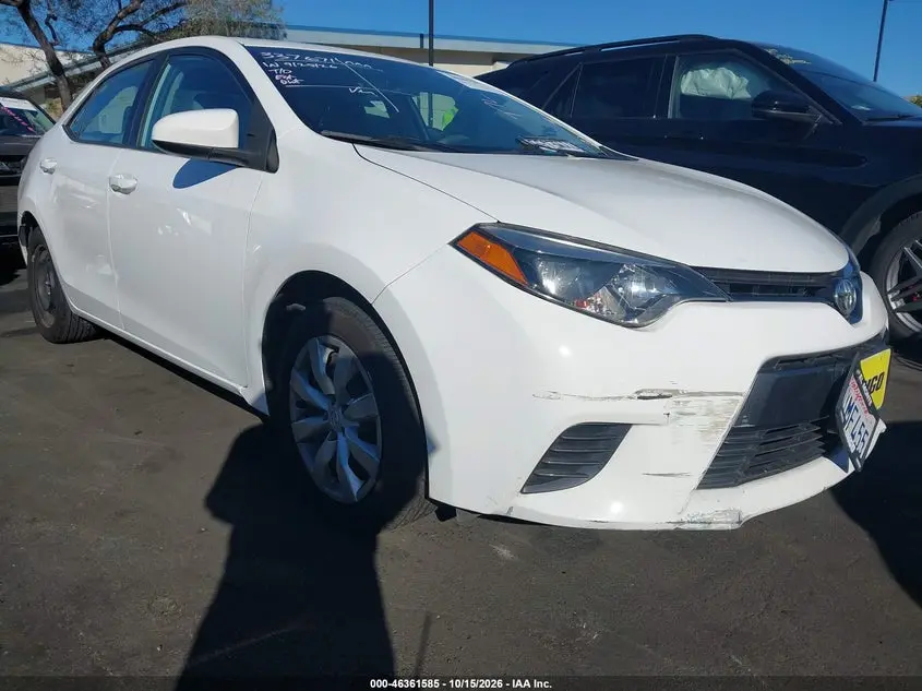 Toyota Corolla Le 2016