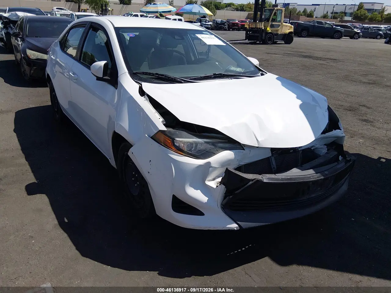 Toyota Corolla Le 2017