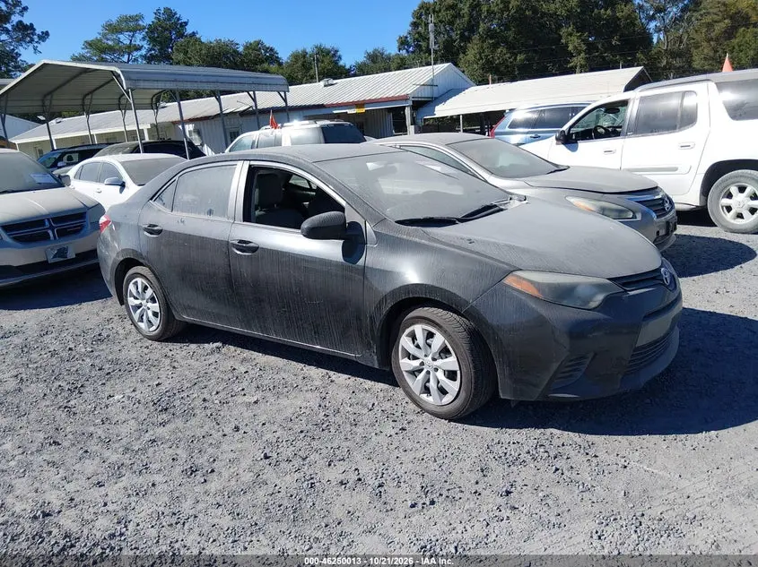 Toyota Corolla Le 2015