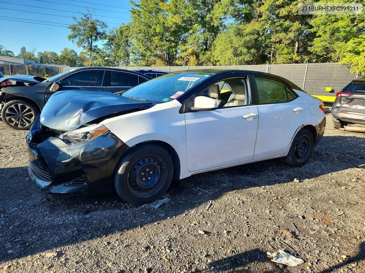 Toyota Corolla Le 2015