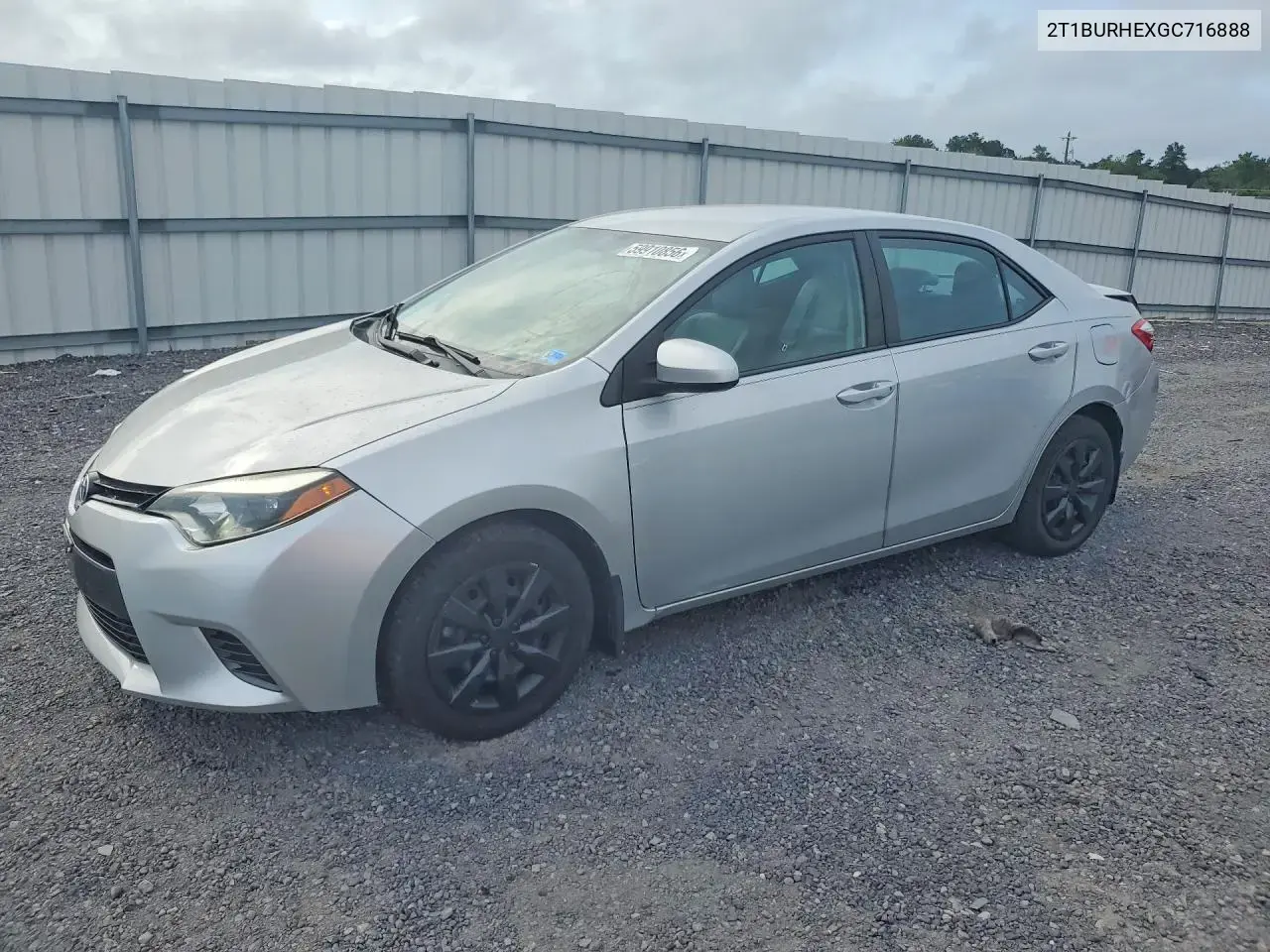 Toyota Corolla Le 2016