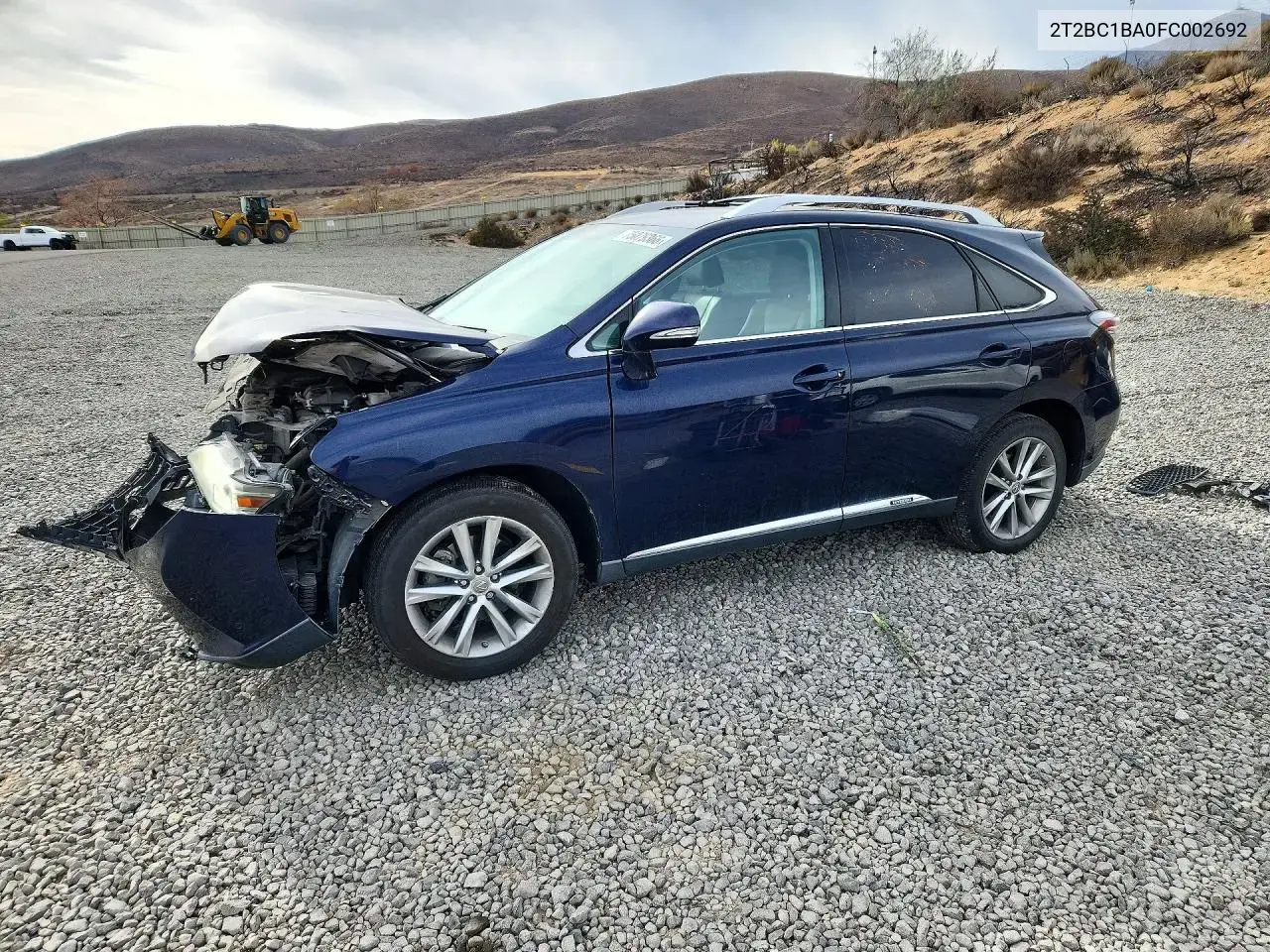 Lexus Rx 450H 2015