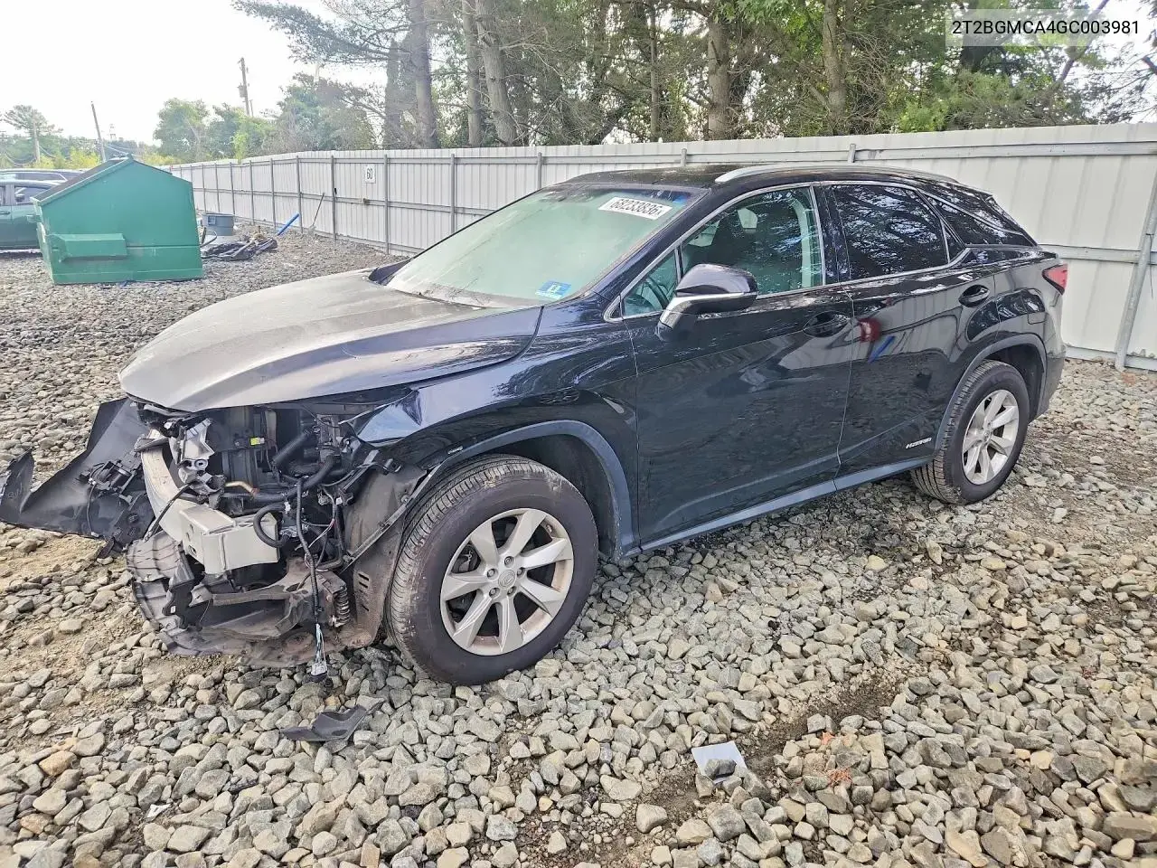 Lexus Rx 450H Base 2016