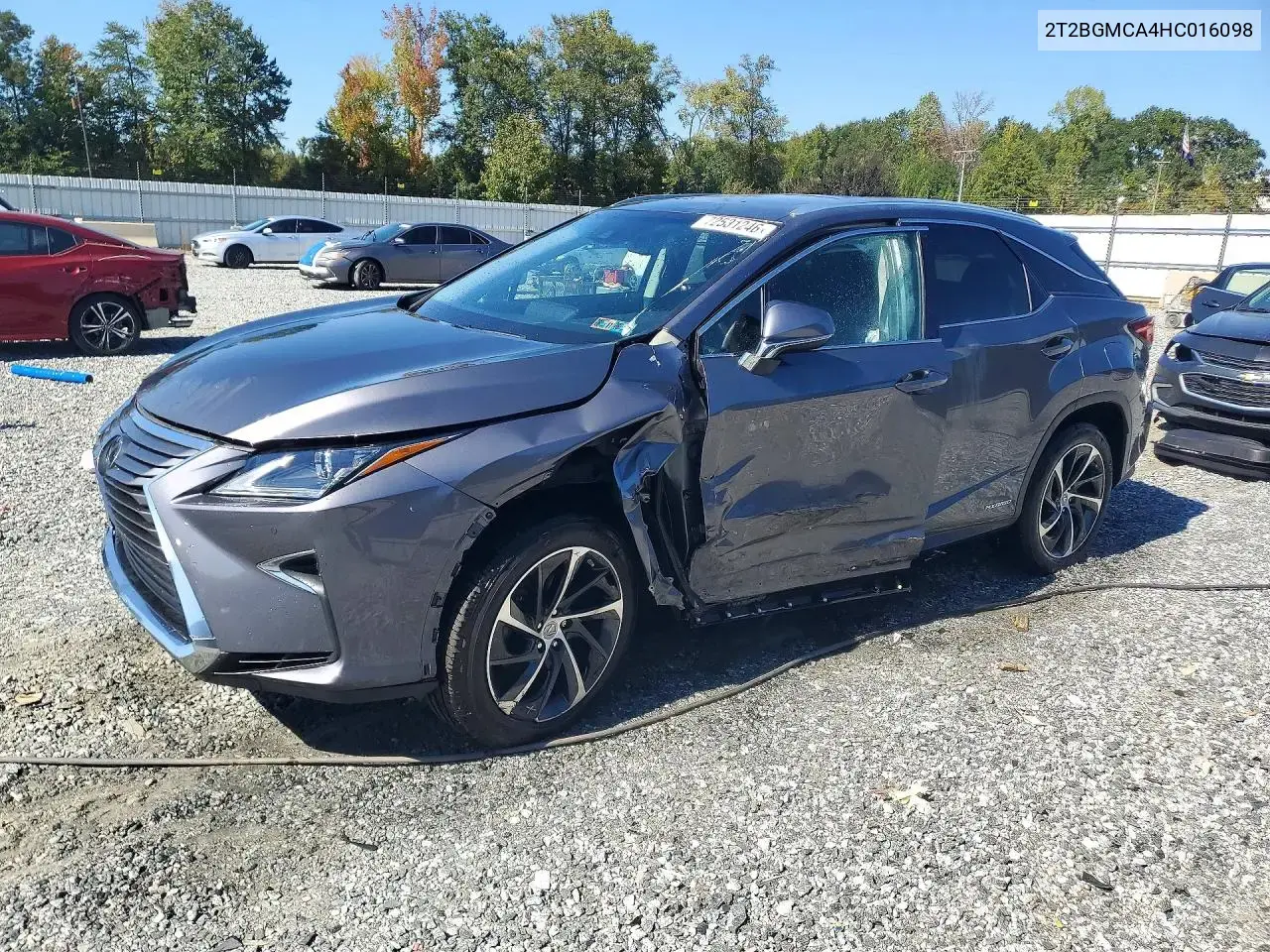 Lexus Rx 450H Base 2017