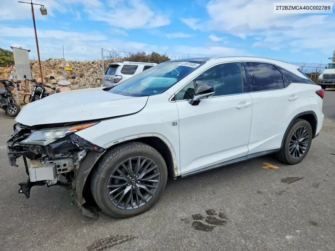 Lexus Rx 350 Base 2016
