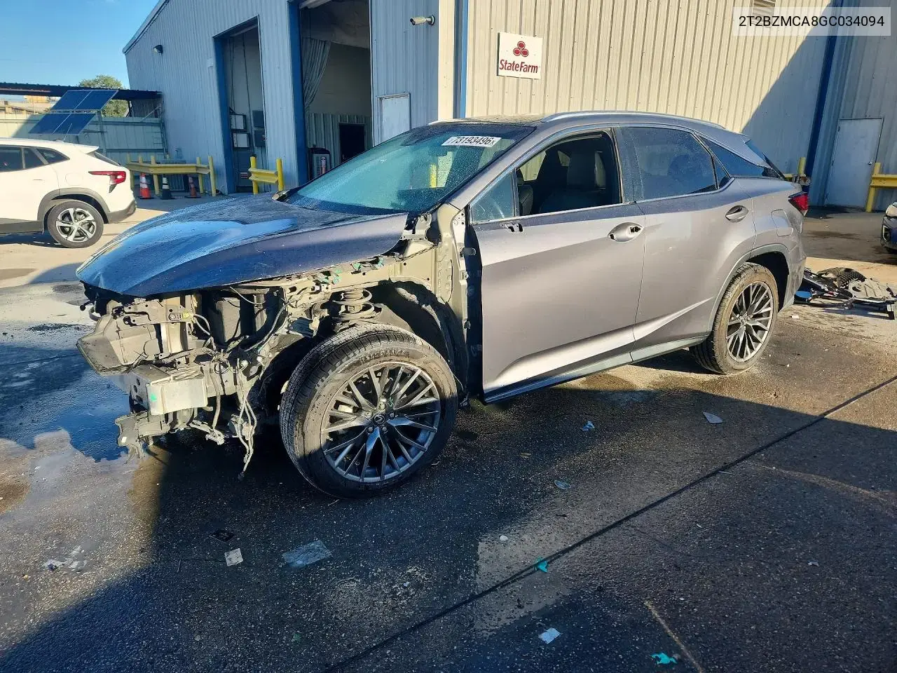 Lexus Rx 350 F Sport 2016