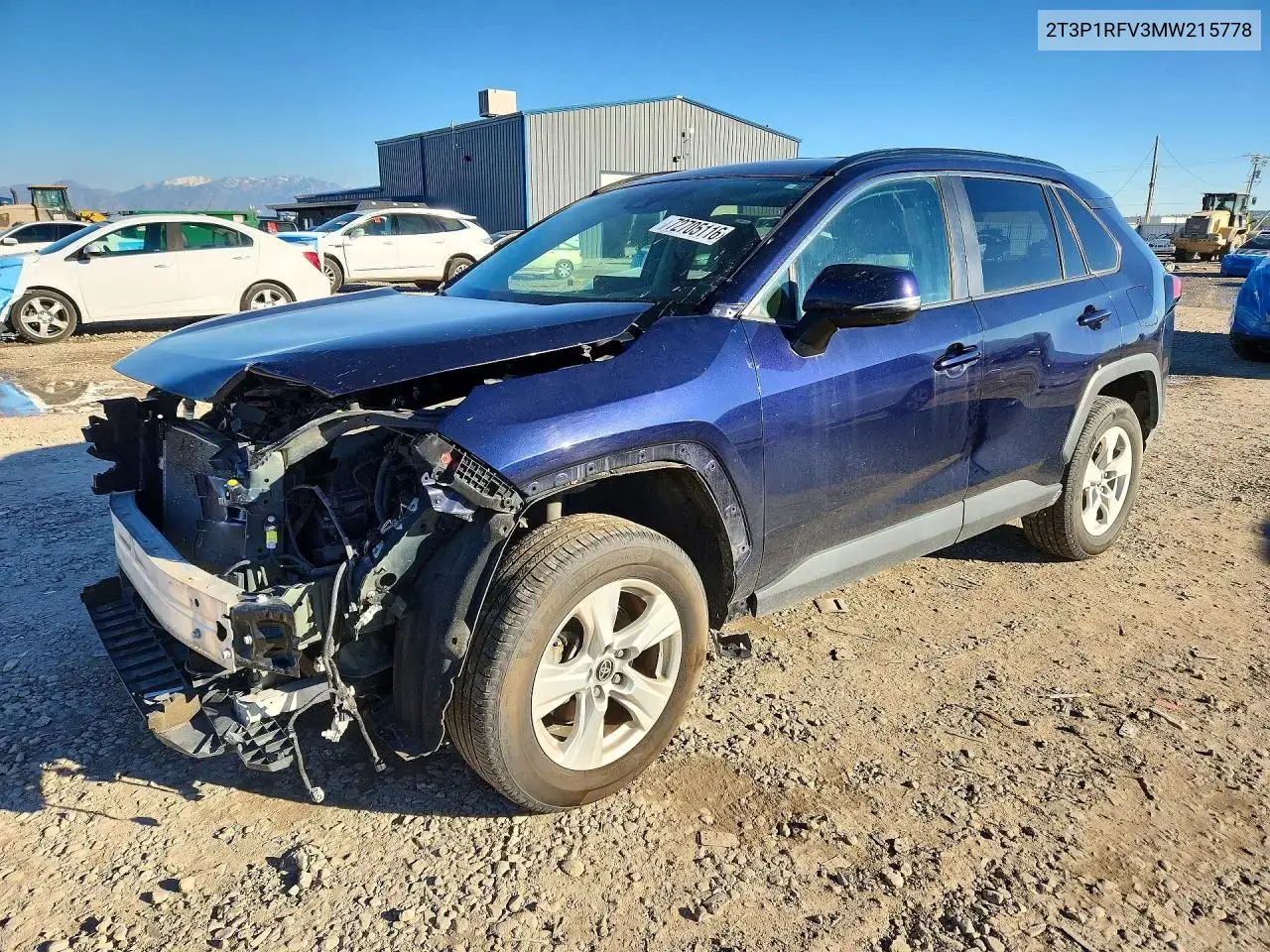 Toyota Rav4 Xle 2021